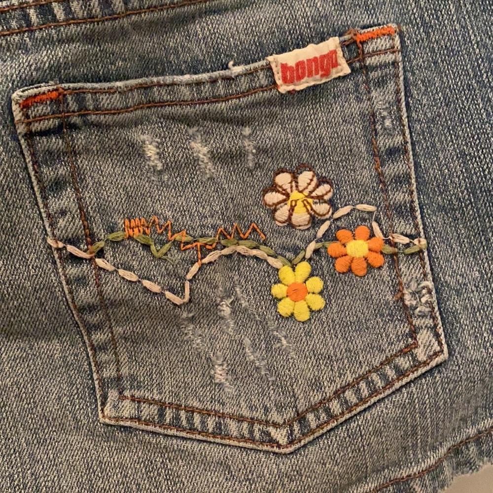 BONGO vintage low rise jean shorts - Picture 5 of 6